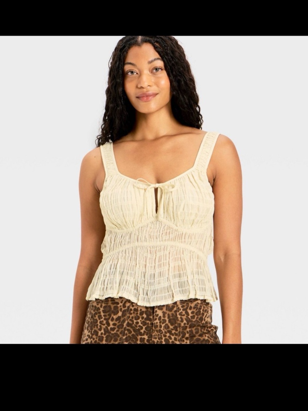 Future Collective Corset Top